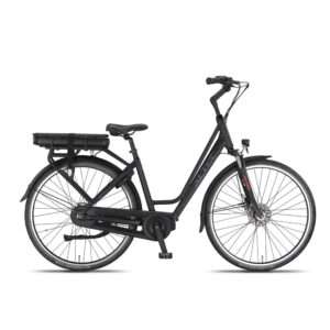 Altec | Elektrische Damesfiets Delta, 28 Inch, 49 cm, 7V, Rollerbrake, Matzwart