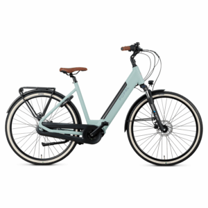 Popal | Electrische Dames Stadsfiets Novel mm 28 Inch 53 cm 7V Hydraulische schijfrem Mintgroen