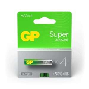 GP | Super Alkaline AAA-batterijen 4PK