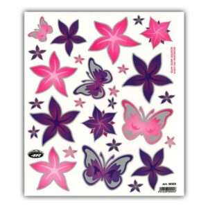 No Label | Stickerset bloemen & vlinders