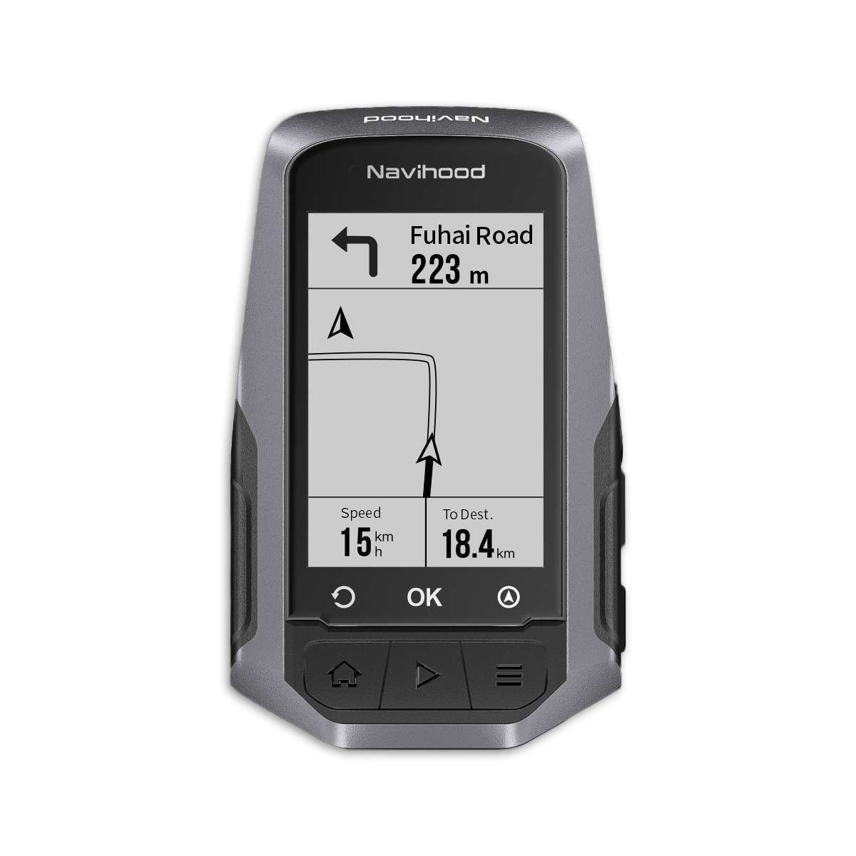 Navihood | Fietscomputer GPS Navigatie L1
