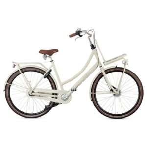 Popal | Dames Transportfiets Daily Dutch Prestige 28 Inch 59 cm 3V Terugtraprem Creme