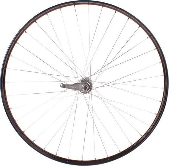 Falkx | Achterwiel 28 x 1 1/2 terugtraprem staal 36G zwart