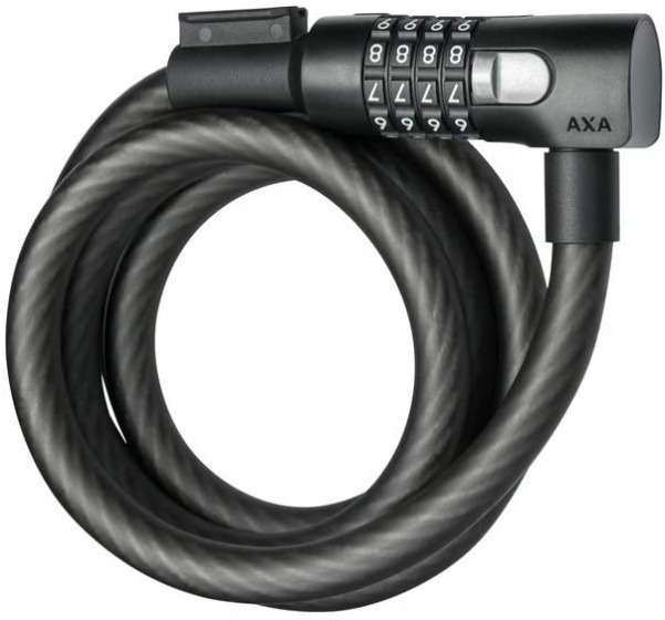 Axa | Kabelslot Resolute C15-180 - Ø15 mm / 1800 mm zwart
