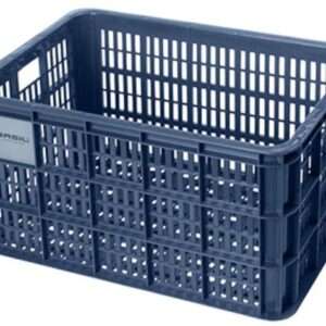 Basil | Fietskrat gerecycled L 40 liter blauw - 21159