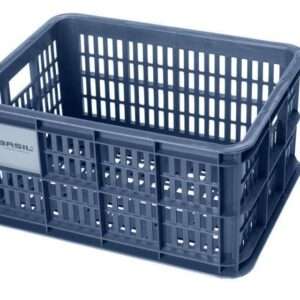 Basil | Fietskrat gerecycled S 17,5 liter blauw - 21111