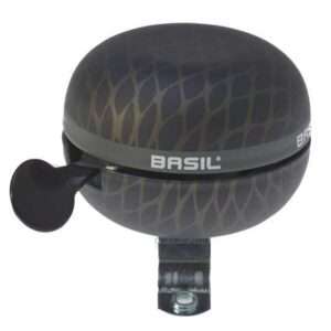 Basil | Fietsbel Noir 60 mm Staal Zwart