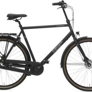 BSP | Herenfiets Stadsfiets O-Seven 28 Inch 56 cm 7V Rollerbrake Zwart