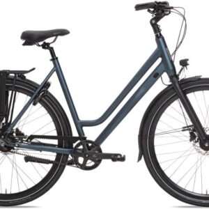 BSP | Dames Stadsfiets Voyager Belt 28 Inch 56 cm 8V Hydraulische schijfrem Hemelsblauw
