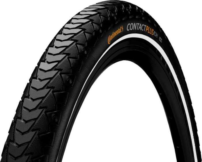 Continental | Buitenband Contact Plus 28 x 1 3/8 x 1 5/8 (37-622) draad