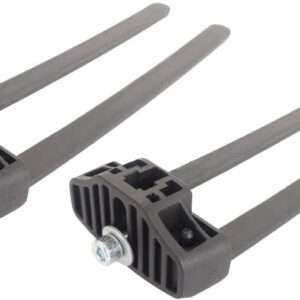 Edge | Flexmount Ringslot Bevestigingsset Zwart 2-delig