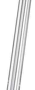 Ergotec | Zadelpen Vast Kaars 29.6 x 350 mm Aluminium Zilver