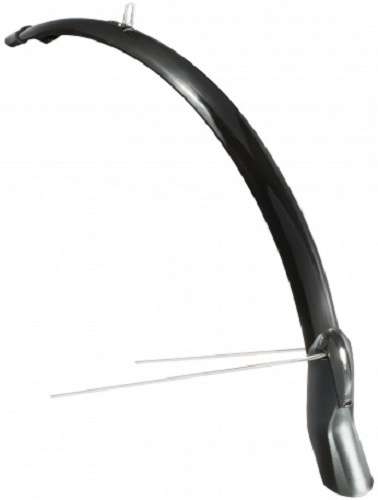 Eurofender | Voorspatbord Scatto 26-28 inch 51 mm zwart