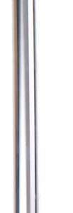 Hi-point | Zadelpen Vast 31,6 x 350 mm Aluminium Zilver