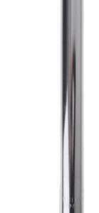 Kalloy | Stuurpen vast 25,4/280/25,4 mm zilver/zwart