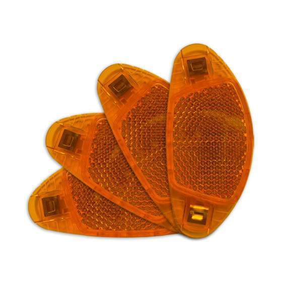 Lynx | Fiets spaakreflector 4 stuks oranje