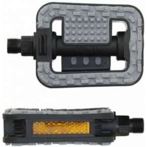 Union | Platformpedalen anti-slip stadsfiets 9/16 inch zwart