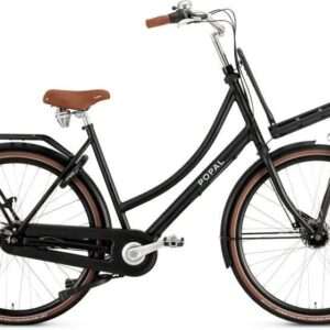 Daily Dutch Prestige 28 Inch 47 cm Dames 7V Rollerbrake Matzwart