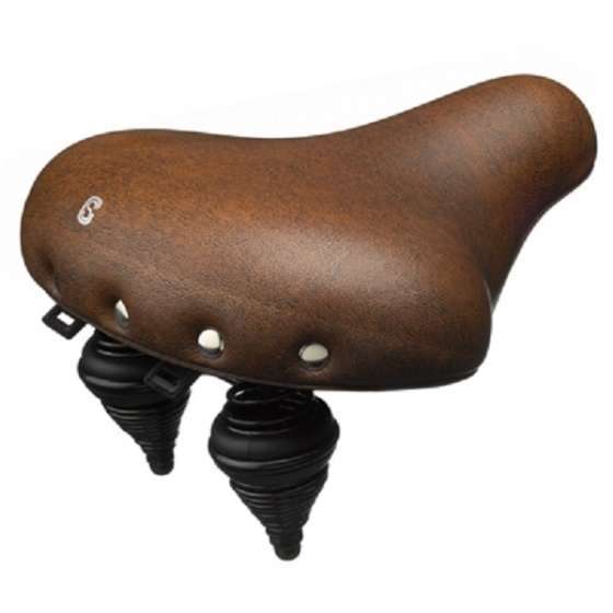 Selle Comfort | Classic Retro XL zadel unisex bruin