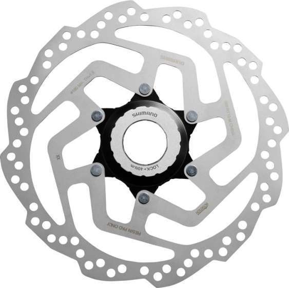 Shimano | SM-RT10-S Remschijf 160 mm Center-Lock Zilver