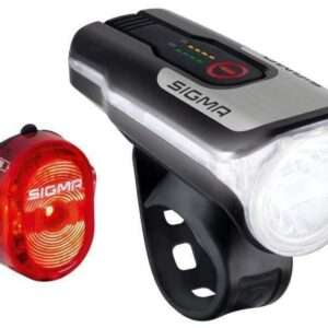Sigma | Aura 80 USB Koplamp + Nugget II Achterlicht Verlichtingsset