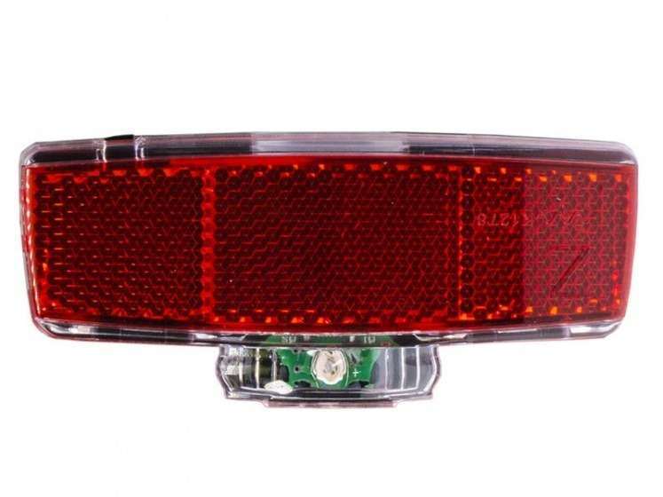 Simson | Achterlicht block led batterij bagagedrager rood