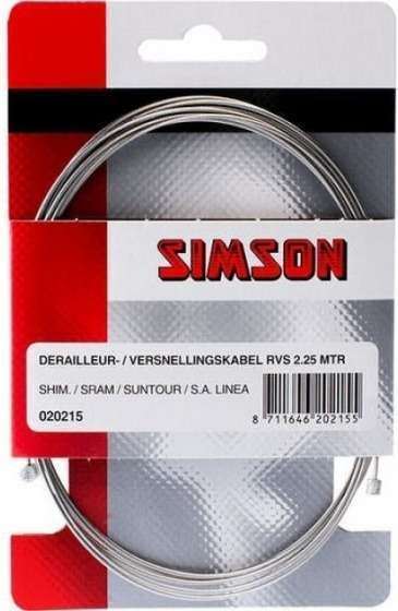 Simson | Binnenkabel Versnelling , derailleur RVS