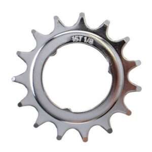 Hi-point | Tandwiel opsteek 15T 1/2 x 1/8 inch bol zilver
