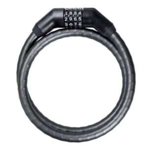 Trelock | PK Pantserkabelslot Code 260/100/15mm Zwart