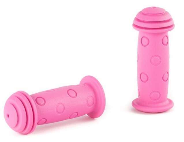 Widek | Handvatten meisjes 100 x 22 mm rubber roze 2 stuks