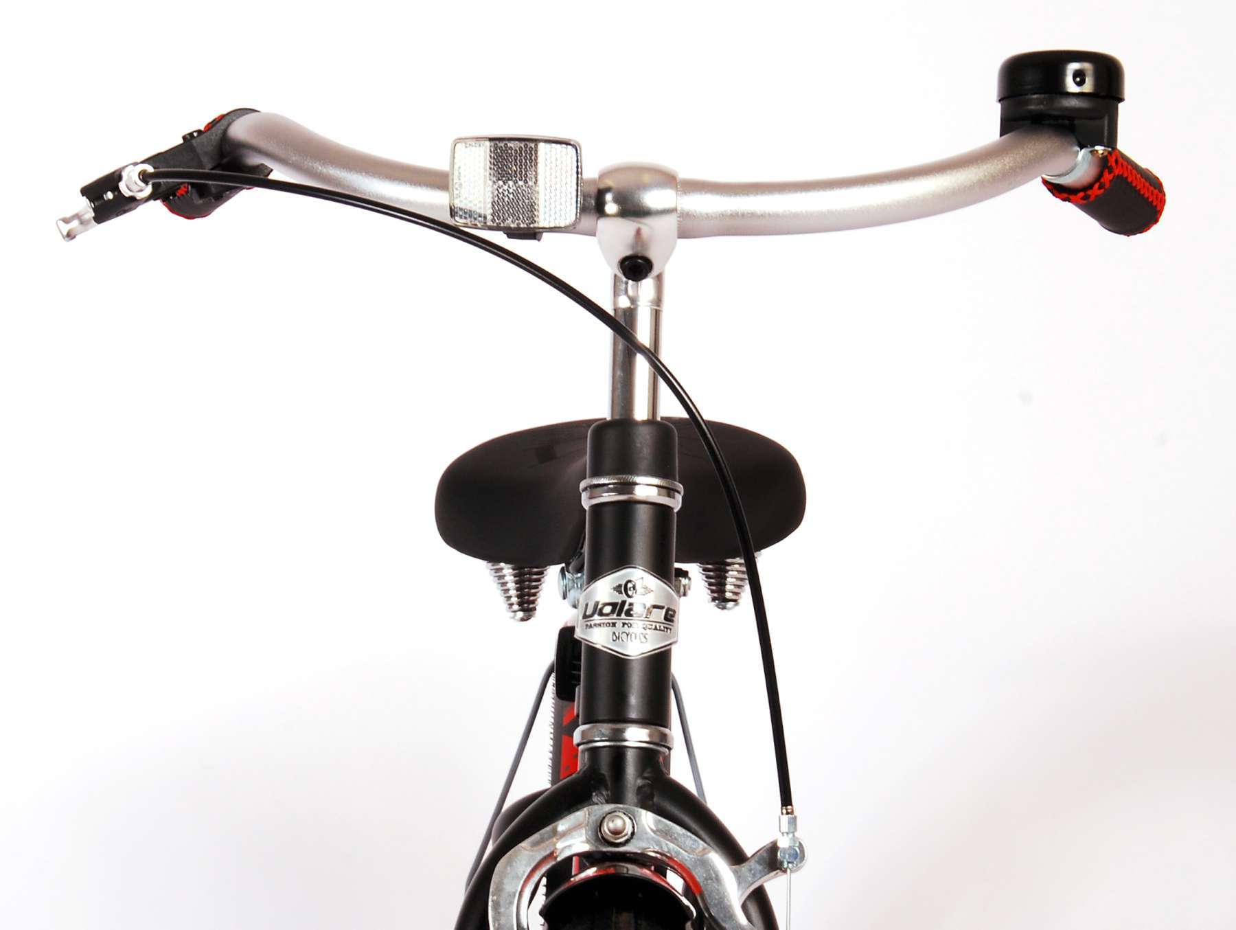 Volare | Jongens Kinderfiets Miracle Cruiser, 16 inch, Mat Zwart, Prime Collection - Afbeelding 12