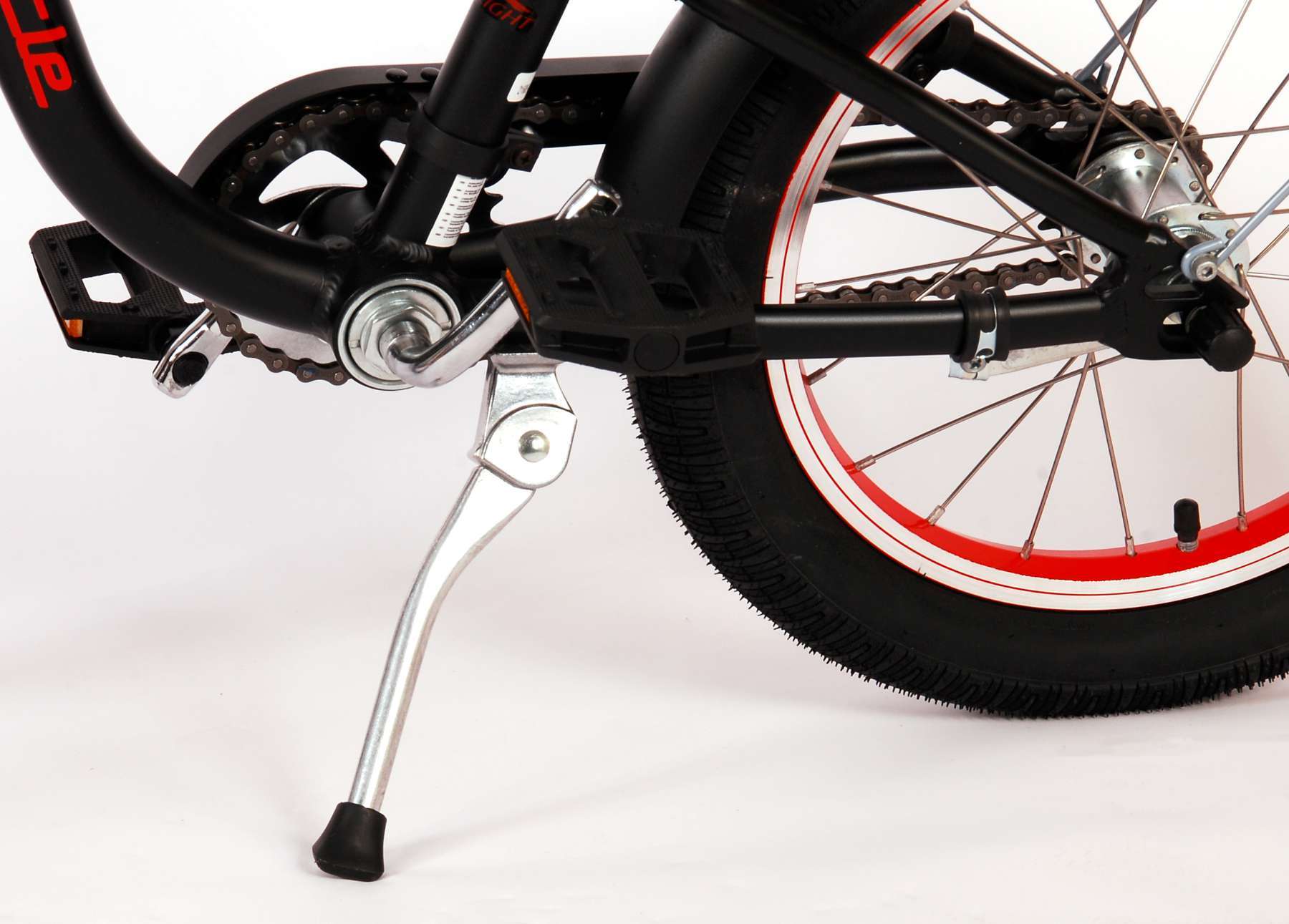 Volare | Jongens Kinderfiets Miracle Cruiser, 16 inch, Mat Zwart, Prime Collection - Afbeelding 15