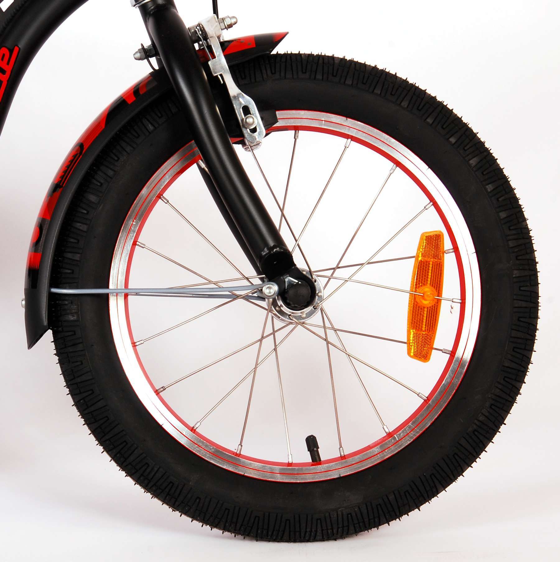 Volare | Jongens Kinderfiets Miracle Cruiser, 16 inch, Mat Zwart, Prime Collection - Afbeelding 5