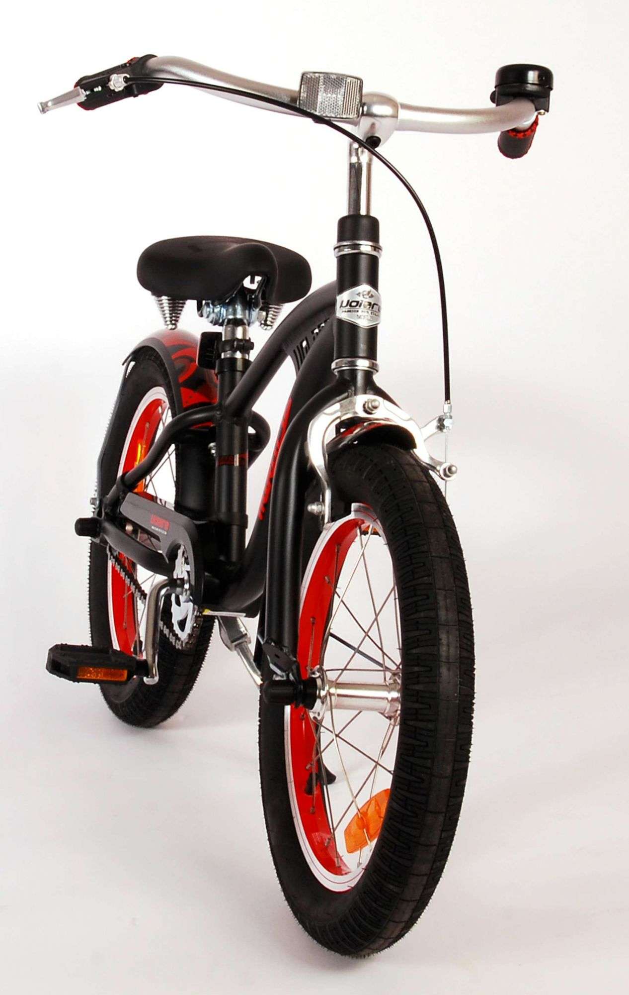 Volare | Jongens Kinderfiets Miracle Cruiser, 16 inch, Mat Zwart, Prime Collection - Afbeelding 10