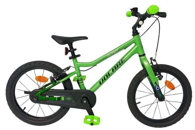 Volare | Jongens Kinderfiets Venom, 20 inch, Groen, 6 versnellingen