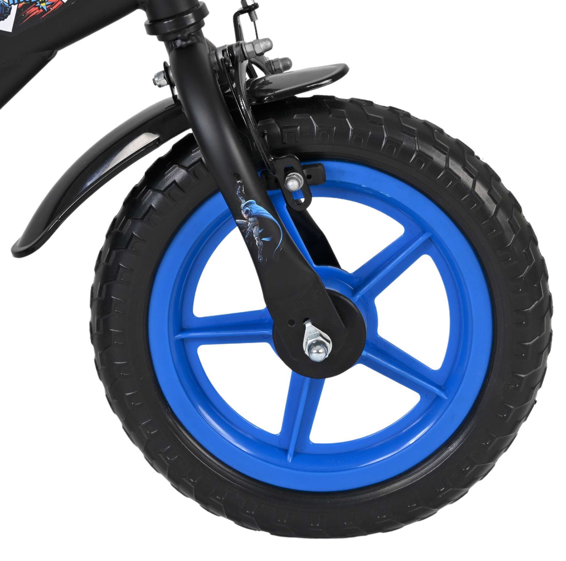 Warner Bros | Batman Jongens Kinderfiets, Mag Wheels, 12 inch, Zwart - Afbeelding 2