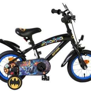 Warner Bros | Batman Jongens Kinderfiets, 12 inch, Zwart