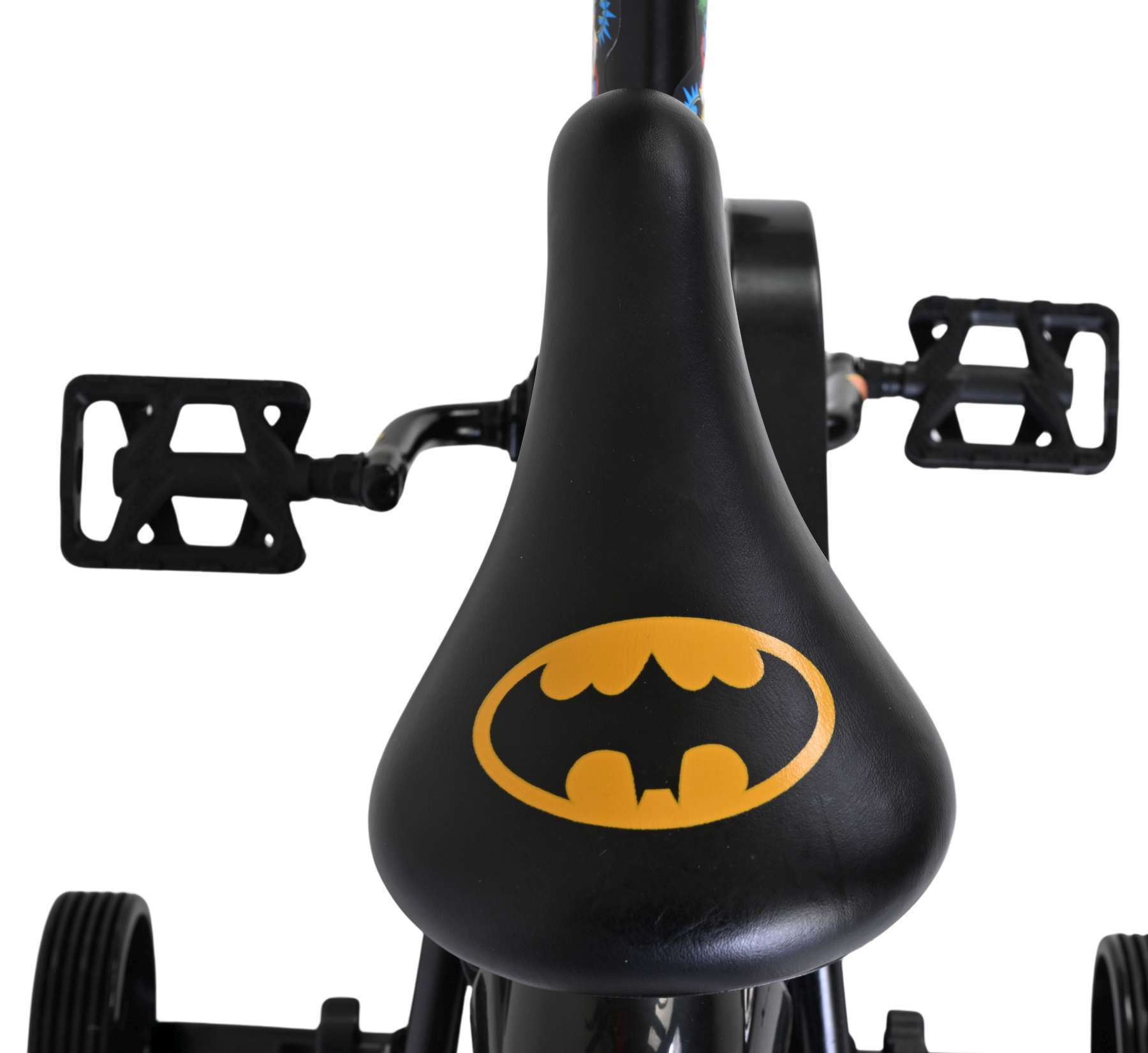 Warner Bros | Batman Jongens Kinderfiets, 12 inch, Zwart, Twee handremmen - Afbeelding 3