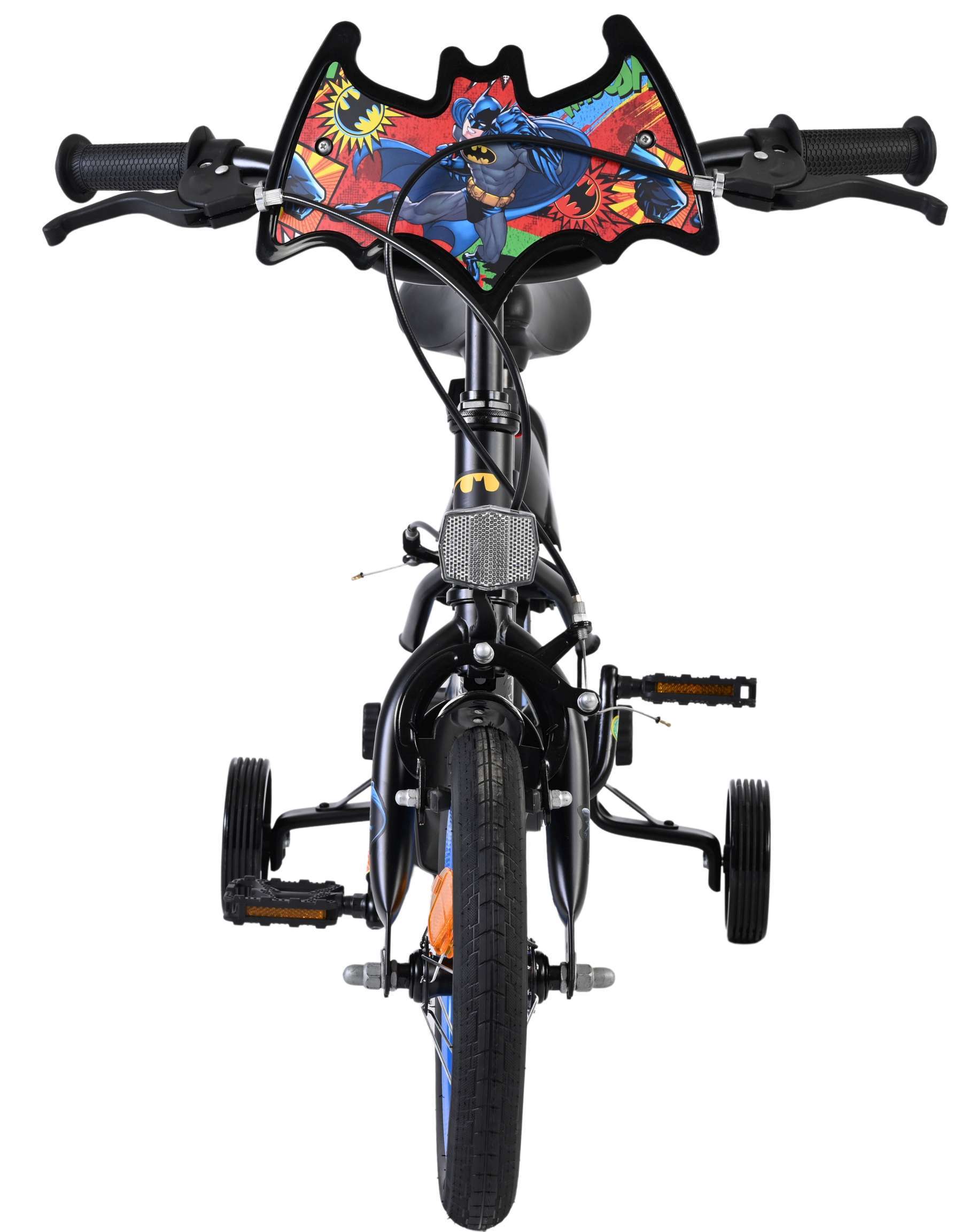 Warner Bros | Batman Jongens Kinderfiets, 12 inch, Zwart, Twee handremmen - Afbeelding 5