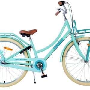 Volare | Meisjes Kinderfiets Excellent, 24 inch, Groen, Shimano Nexus 3 versnellingen