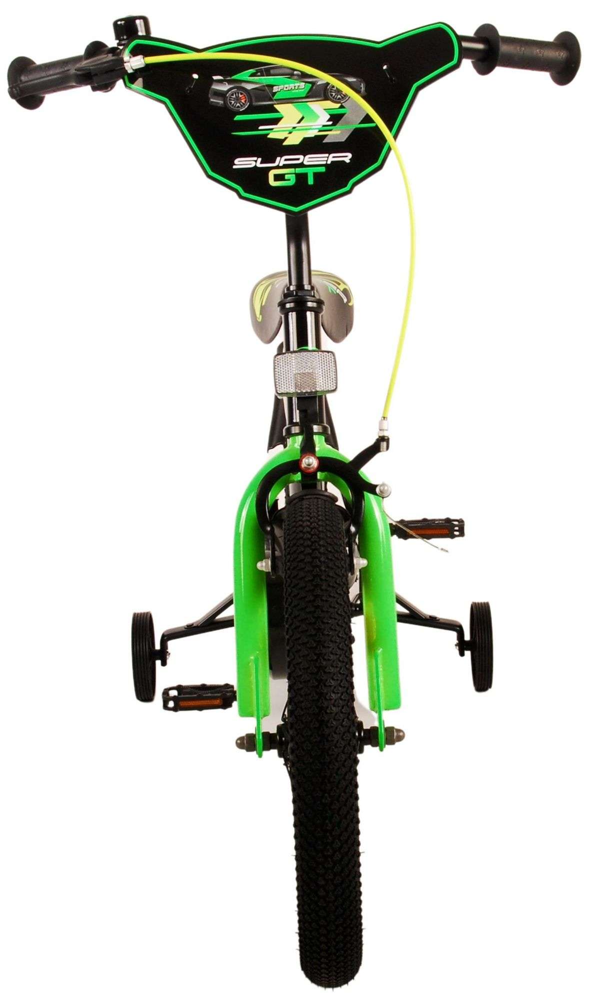 Volare | Jongens Kinderfiets Super GT, 16 inch, Groen - Afbeelding 4