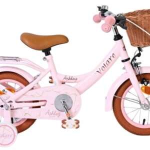 Volare | Meisjes Kinderfiets Ashley, 12 inch, Roze