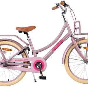 Volare | Meisjes Kinderfiets Excellent, 20 inch, Mat Roze, Shimano Nexus 3 versnellingen