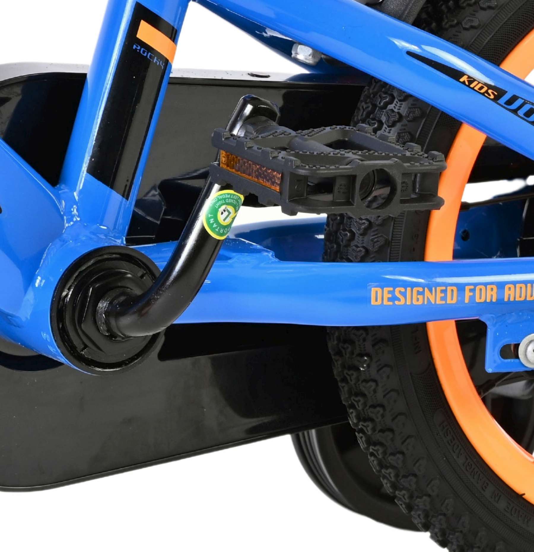 Volare | Jongens Kinderfiets Rocky, 12 inch, Blauw - Afbeelding 8
