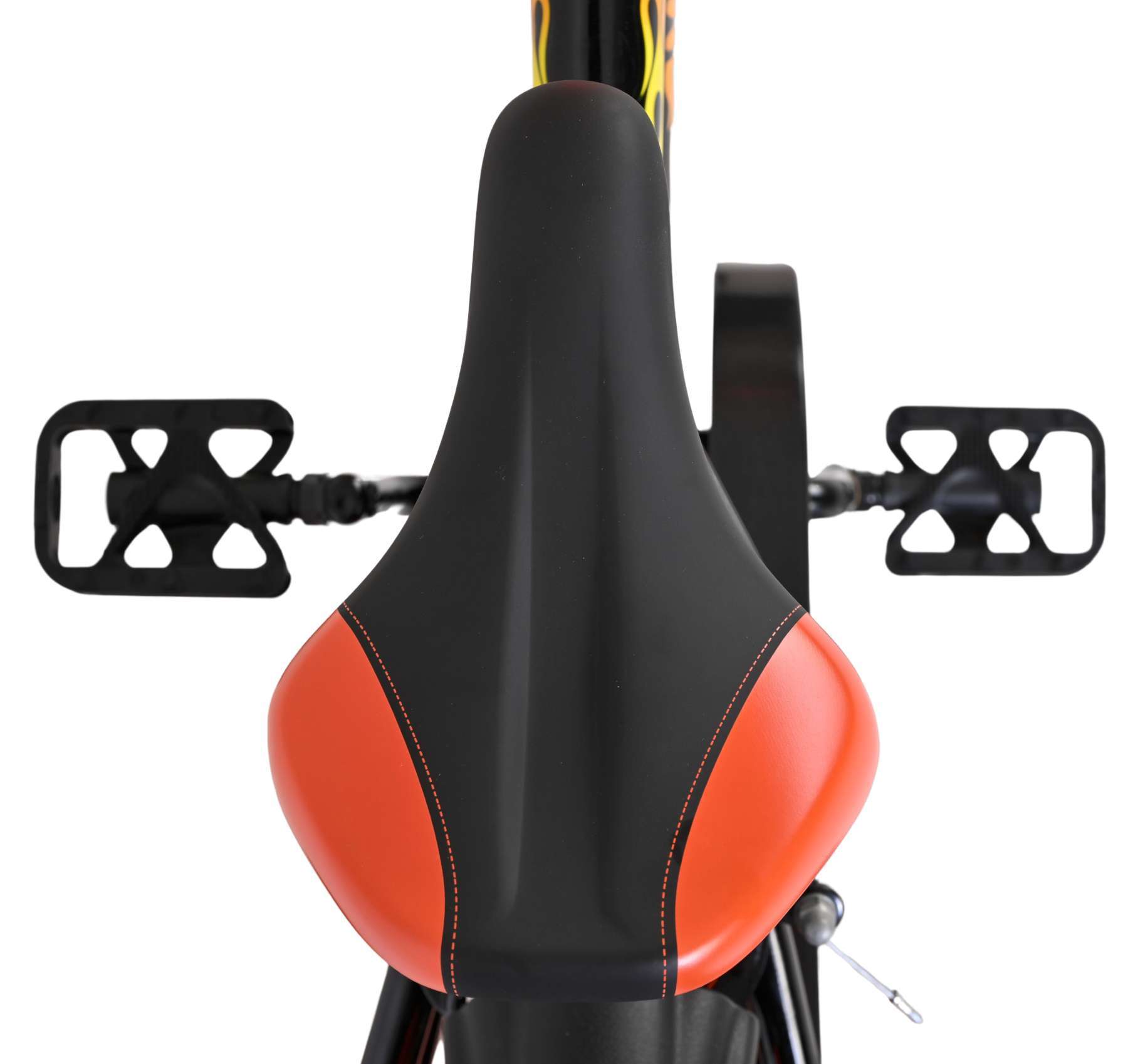Volare | Jongens Kinderfiets Strike, 14 inch, Oranje, Twee handremmen - Afbeelding 3